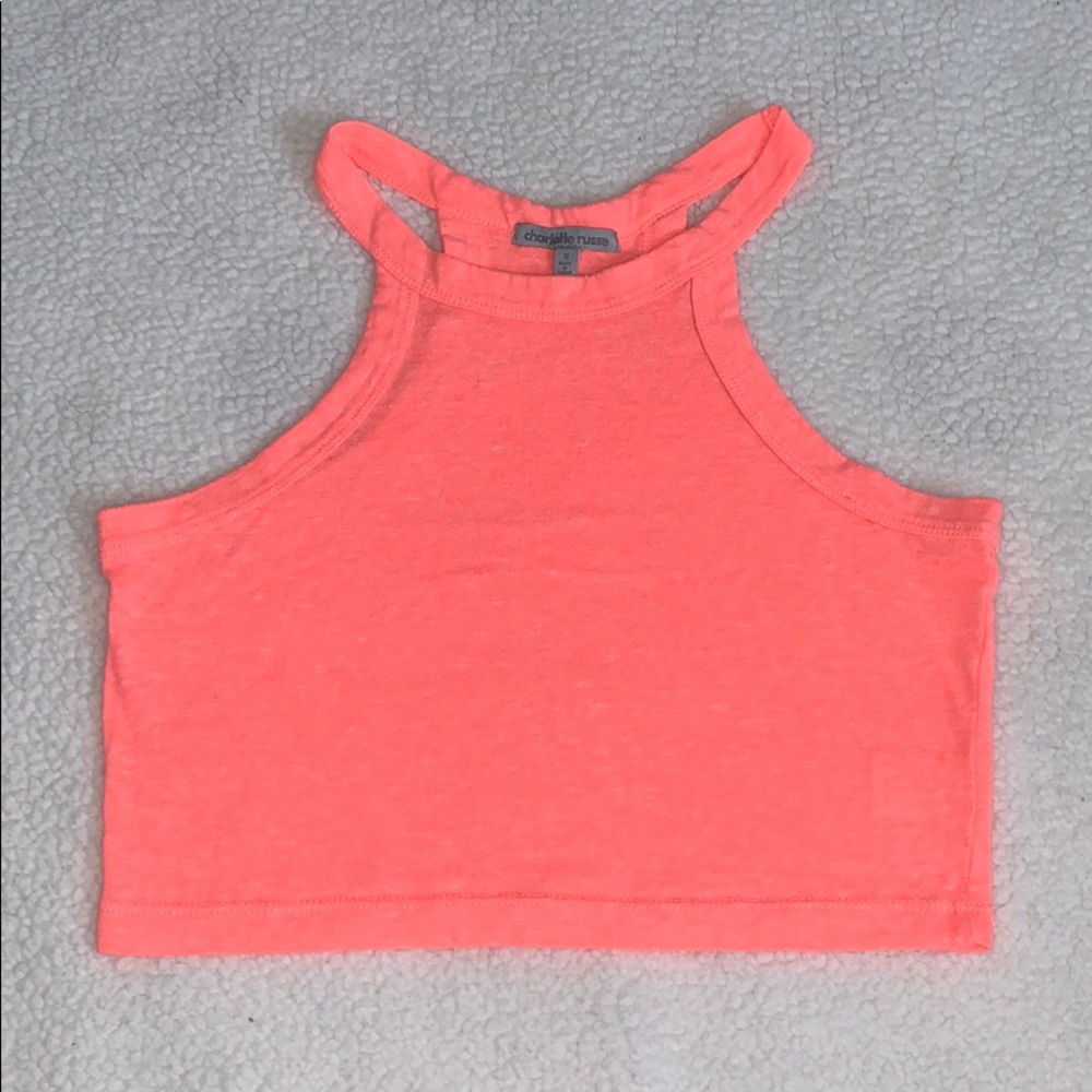 Charlotte Russe Halter Crop